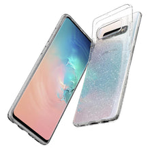 Load image into Gallery viewer, Galaxy S10 Case Liquid Crystal Glitter