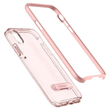 Load image into Gallery viewer, iPhone X Case Crystal Hybrid Glitter