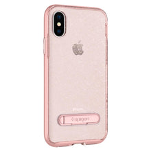 Load image into Gallery viewer, iPhone X Case Crystal Hybrid Glitter