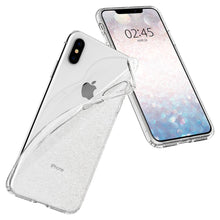 Load image into Gallery viewer, iPhone XS Case Liquid Crystal Glitter