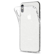 Load image into Gallery viewer, iPhone XS Case Liquid Crystal Glitter