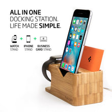 Load image into Gallery viewer, Apple Watch + Phone Stand S370