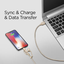 Load image into Gallery viewer, DuraSync 3-in-1 Charger Cable