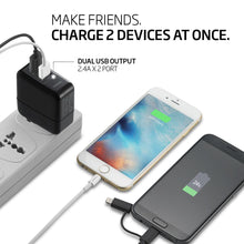 Load image into Gallery viewer, Dual USB Wall Charger