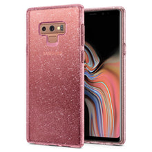 Load image into Gallery viewer, Galaxy Note 9 Case Liquid Crystal Glitter