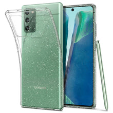 Load image into Gallery viewer, Galaxy Note 20 Case Liquid Crystal Glitter