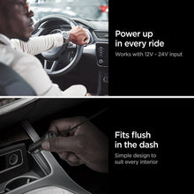 Load image into Gallery viewer, Qualcomm Quick Charge 3.0 Built-in USB-C Car Charger
